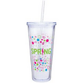 20 Oz. Clear Spirit Tumbler Cup